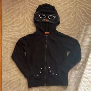 Cat & Jack Black Cat Mask Hoodie